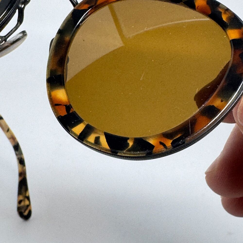 Facconable Sunglasses Frames Brown Tortoise Brown… - image 2